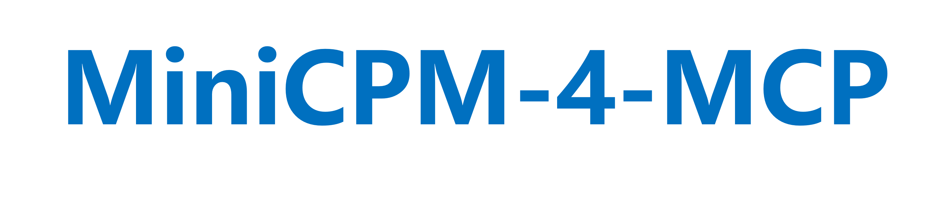 MiniCPM-4-MCP Logo