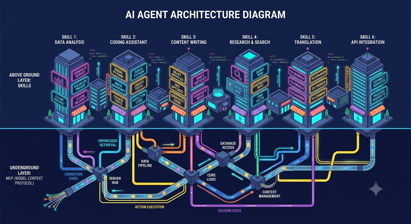 "MCP vs Agent Skills." - They're Not Competing. You're Just Using Both Wrong.