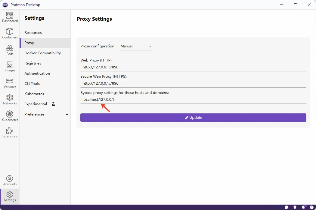 You should use the Linux path separator here.