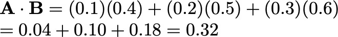 Compute dot product of A and B - Image by Author